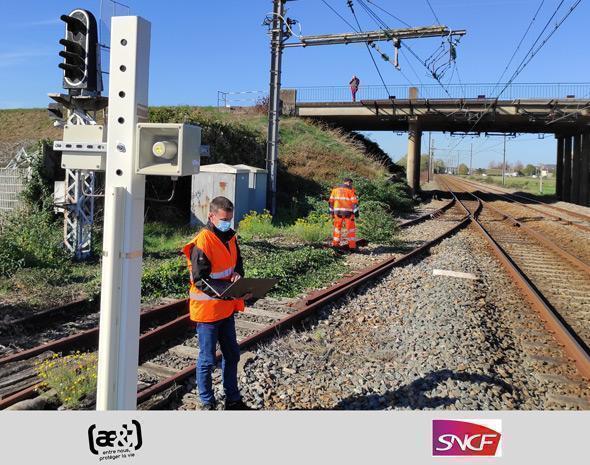 16 avertisseurs vocaux SmartVOX® installés sur les voies ferrées SNCF Artix